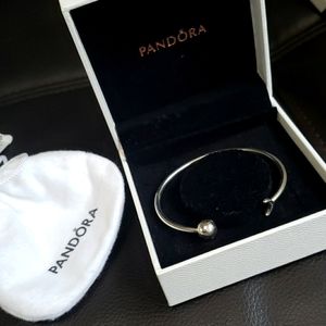 Pandora Exclusive Moon & Stars Bangle